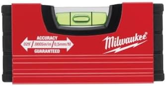  Milwaukee 4932459100 Mini Spirit Level Rosso per Mani Accorte in Costruzioni
| Milwaukee 4932459100 Mini Spirit Level R