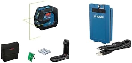  Boschi Professional GLL Line Laser Level 20-22G LB 10 Bracket Green Indoor 4 Batterie LR6 + BA |7V |0Ah XL
| Boschi Pro