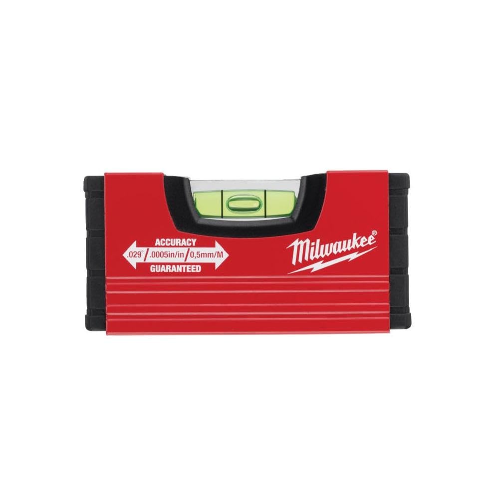  Milwaukee 4932459100 Mini Spirit Level Rosso per Mani Accorte in Costruzioni
| Milwaukee 4932459100 Mini Spirit Level R