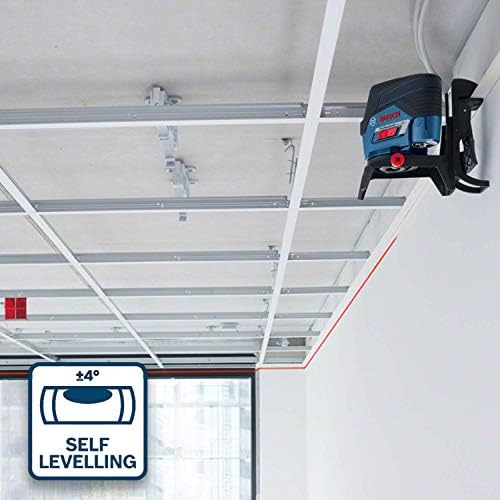  Bosch Professional 12V Laser Level per uso interno con app e portatile inclusi
| Bosch GCL 2-50C Sistema Laser 12V per 