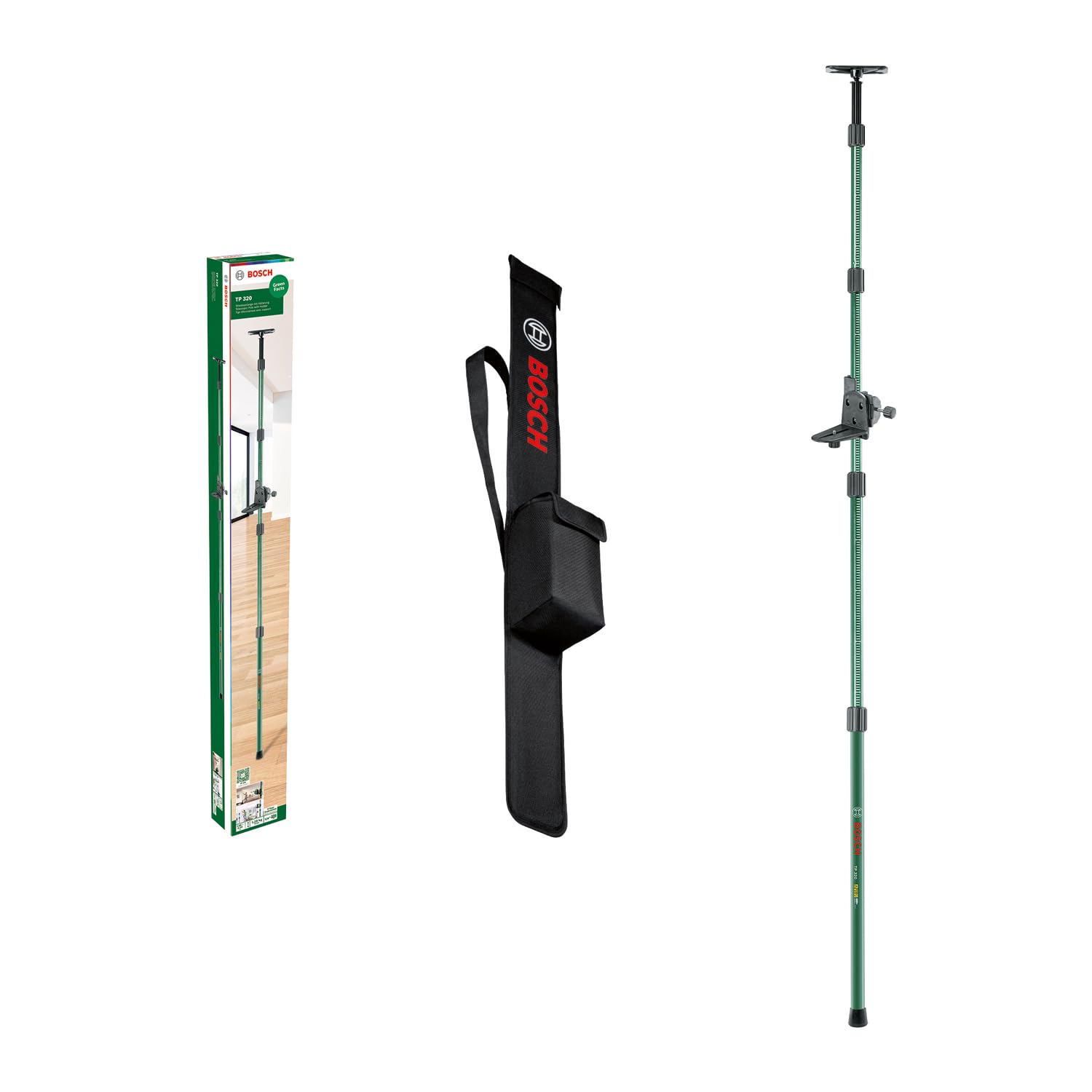  Bosch asta telescopica TP 320 per professionisti
| Bosch asta telescopica TP 320 per posizionamento accurate delle live