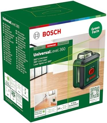  Bosch livella laser multifunzione 360° per professionisti
| Bosch livella laser UniversalLevel 360 per appalti
| Bosch 